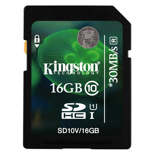 Kingston 16GB SDHC Class 10 Memory Card For Nikon Coolpix L29