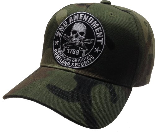 2nd Amendment Hat Camo Ball Cap America's Original Homeland Security