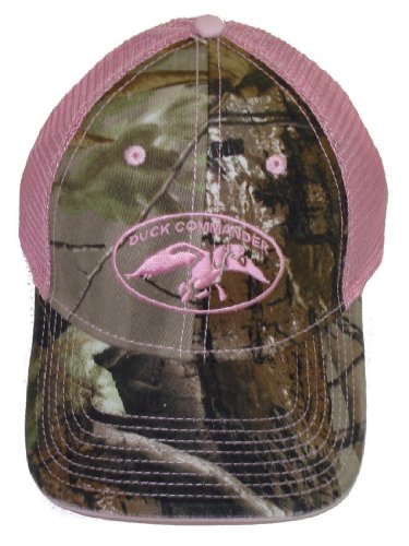 Duck Commander Hat-- Pink Camo Mesh Hat-- Duck Dynasty-- Officially Licensed Hat! (Adjustable, Pink Camo)