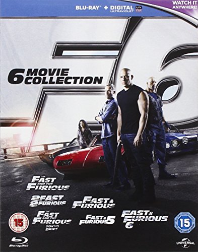 Fast & Furious - 6 Movie Collection [Blu-ray] [2001]