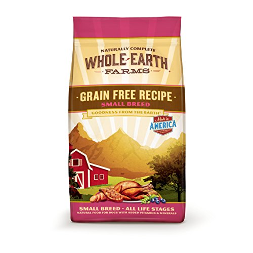 Whole Earth Farms Small Breed Grain Free Recipe Pet Food, 12-Pound