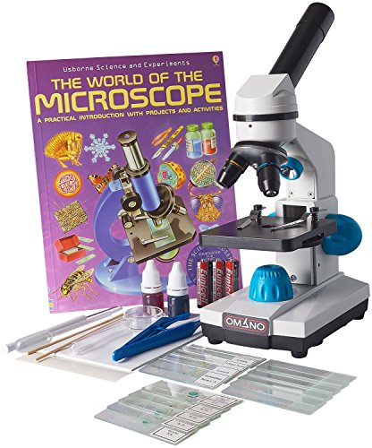 OM115LD-XSP1 Student Microscope Gift Package Awarded 2016 Top 5 Ranking Best Kids Microscope By TOP TEN Reviews