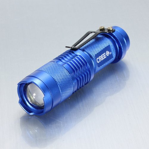 MECO(TM) Mini CREE Led Flashlight Torch Adjustable Zoom Light Lamp