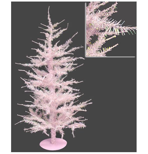 Whimsical Pink Laser Artificial Christmas Tree 24