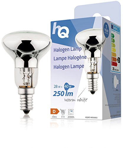 HQ R50 E14 28 Watt 2800 k 250 lm Halogen Lamp