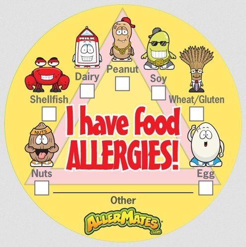 Allermates I have Food Allergies Checkbox 24