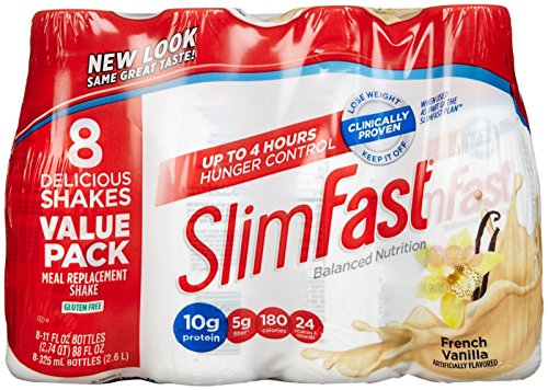 Slimfast Ready to Drink Shakes - French Vanilla - 10 oz - 8 pk