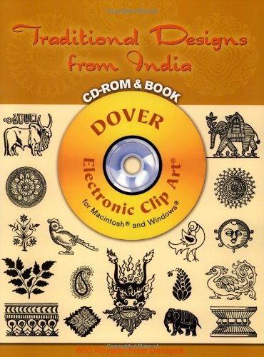 Traditional Designs from India CD-Rom and Book (Dover Electronic Clip Art)