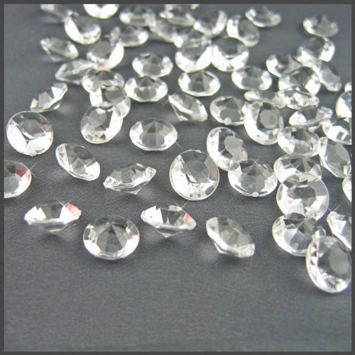 2000 Diamond Table Confetti Wedding Bridal Shower Party Decorations 1/3 ct - Many Colors Available
