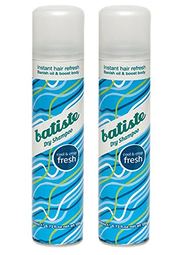 Batiste Dry Shampoo, Fresh, 6.73 Ounce (2 Pack)