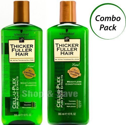 Thicker Fuller Hair Weightless Shampoo & Conditioner Duo Set (12 Oz Each)
