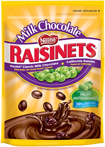 Raisinets Milk Chocolate Recloseable Bag, 36 Ounce