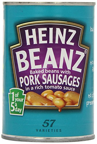 Heinz Baked Beans and Pork Sausages Large Size 415g