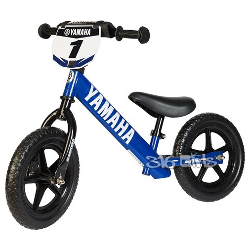 Strider - 12 Sport Balance Bike, Ages 18 Months to 5 Years, Custom Yamaha Blue