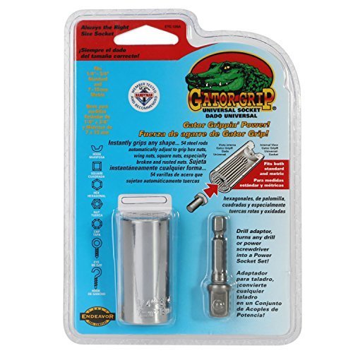 Gator Grip 7-19mm ETC-120A Multi-function 2in1 Hand Tools Universal Socket
