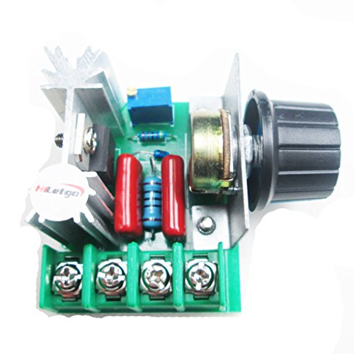 HiLetgo PWM AC Motor Speed Control Controller 2000W Adjustable Voltage Regulator 50-220V