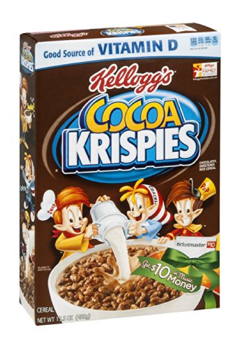Kellogg's Cocoa Krispies Cereal 15.5 OZ (Pack of 24)