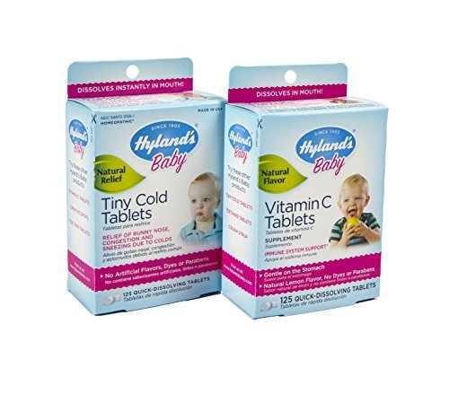 Maven Gifts: Hylands Baby Cold Tablets and Vitamin C Tablets Set