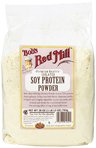 Bob's Red Mill Gluten Free Soy Protein Powder, 28-ounce (Pack of 4)