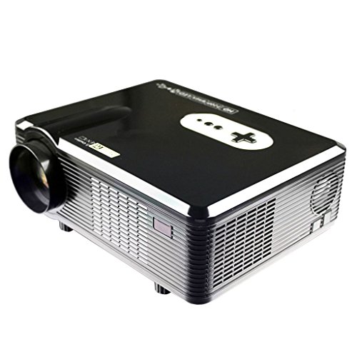 Excelvan 3000 Lumens HD LED Portatile Proiettore 3D Home Theater HDMI VGA / USB / AV / Digital TV Projector Nativa 720p supporto 1080p