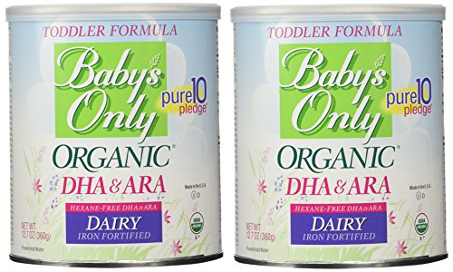 Baby's Only Organic Dairy with DHA & ARA Formula, 12.7 Ounce (Pack of 2)