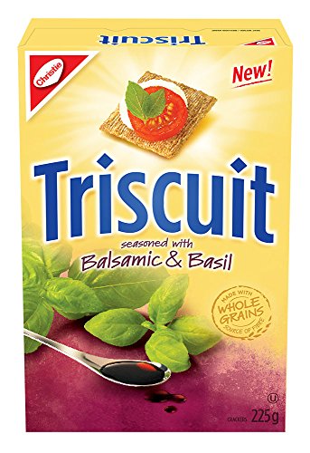 Triscuit Crackers Balsamic and Basil 225 Gram (Pack of 4)