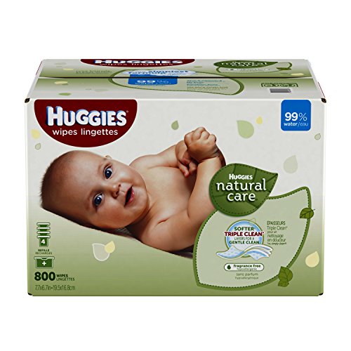 Huggies Natural Care Baby Wipes, Refill 800 ct