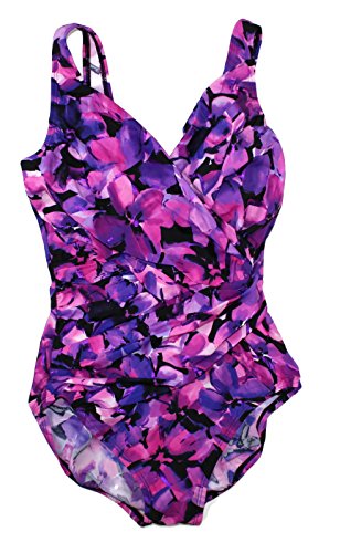 Miraclesuit Piped Flattering Swimsuit