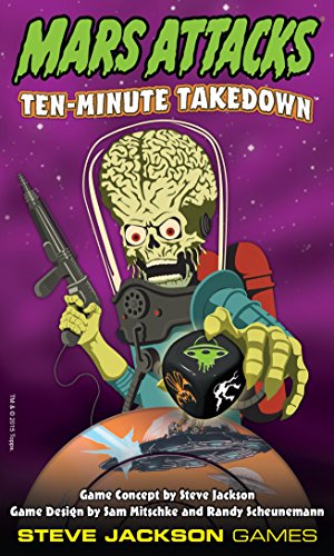 Mars Attacks Ten Minute Take Down Action Game