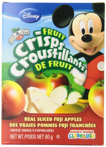 Brothers All Natural Disney Fruit Crisps, Fuji Apple, 10gm (pack of 24)