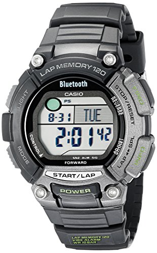 Casio Men's STB-1000-1CF Omni Sync Sports Gear Bluetooth Fitness Smartwatch