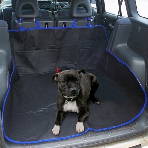 NEW NEW 2 IN 1 WATERPROOF CAR REAR BACK SEAT COVER PET DOG PROTECTOR BOOT MAT LINER GARDEN MILETM