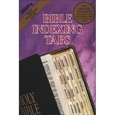 Tabbies Bible Index Tabs - Catholic with Gold Edges