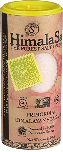 Himalasalt Primordial Himalayan Sea Salt - Fine Grain - Shaker - 6 oz - Case of 6 - Gluten Free
