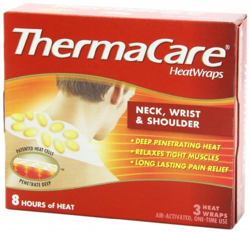 ThermaCare Air-Activated Heatwraps, Neck, Wrist & Shoulder, 3 HeatWraps