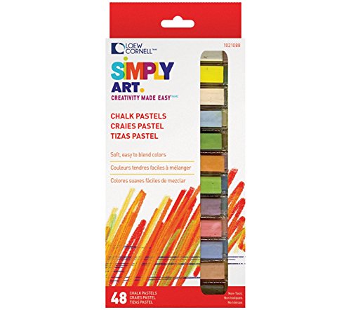 Loew-Cornell 1021088 Simply Art Chalk Pastels