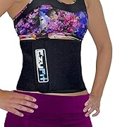 EzyFit Waist Trimmer Belt, Help Weight Loss & Back Posture Support Stomach & Body Wrap, Strengthen Tummy Abs, Belly Fat Burning Sauna Adjustable Velcro Belt, Money Back Guarantee