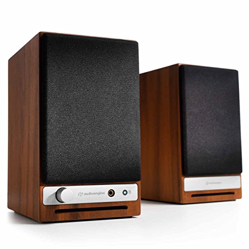 Audioengine HD3 Powered Bookshelf Speakers (Pair) Walnut