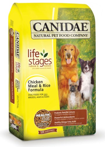 CANIDAE All Life Stages Dog Food Made With Chicken Meal & Rice, 15 lbs