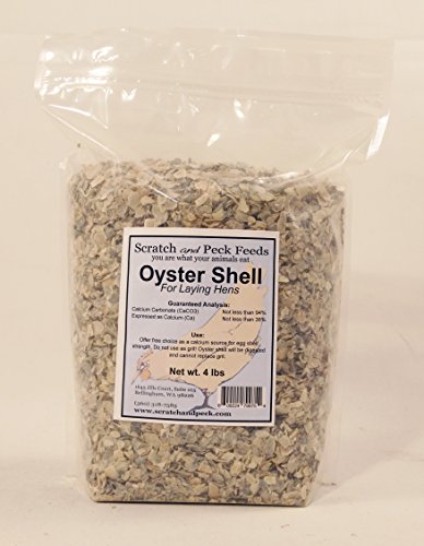Oyster Shell - Crushed - 4lbs