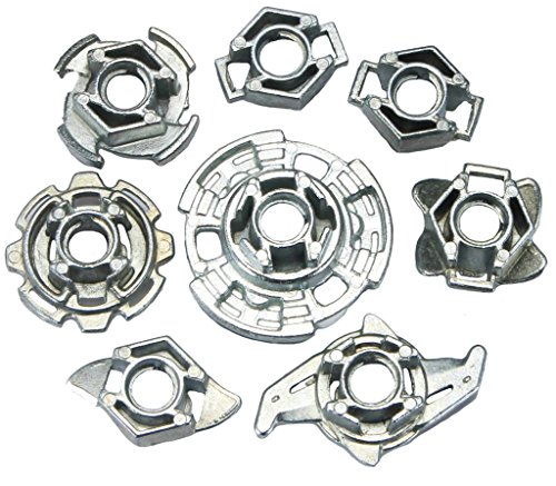8x Beyblade High Performance Tips Metal Core Track Accessories