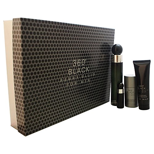 360 Black by Perry Ellis for Men Gift Set