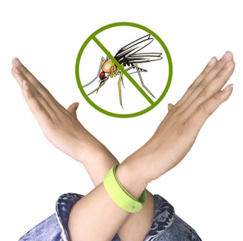 Pack of 10, Mosquito Repellent Bracelets, - Bug Repellent for Kids, Children, Baby