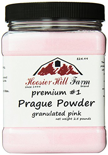 Hoosier Hill Farm Prague Powder No.1 Pink Curing Salt, 2.5 lbs(1,134G)
