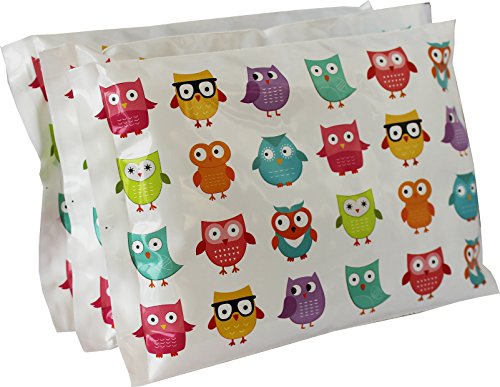 Ice Pack for Lunch Boxes (3 Pack) by Bentology (6x4.5) - Owl Design