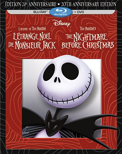 L'Étrange Noël de monsieur Jack :  Édition 20e anniversaire (Bilingual) [Blu-ray + DVD]