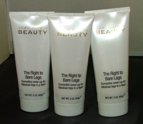 Joan Rivers Beauty-The Right to Bare Legs Corrective Cover Up- Medium (3 Pack)