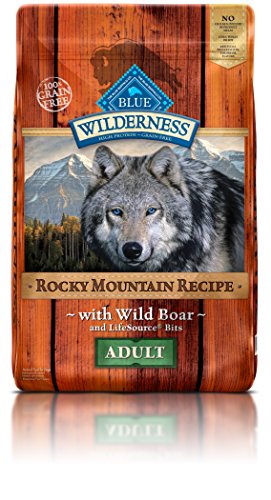 Blue Buffalo Wilderness Adult Rocky Mtn Recipes Boar 22 lb