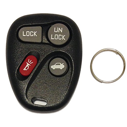 Ri-key Security- 4 Button Replacement Key Keyless Remote Shell Pad Cover Fob Case for GM Vehicles