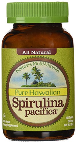 Nutrex Hawaii Hawaiian Spirulina Pacifica 500 mgs., 200-tablet Bottle